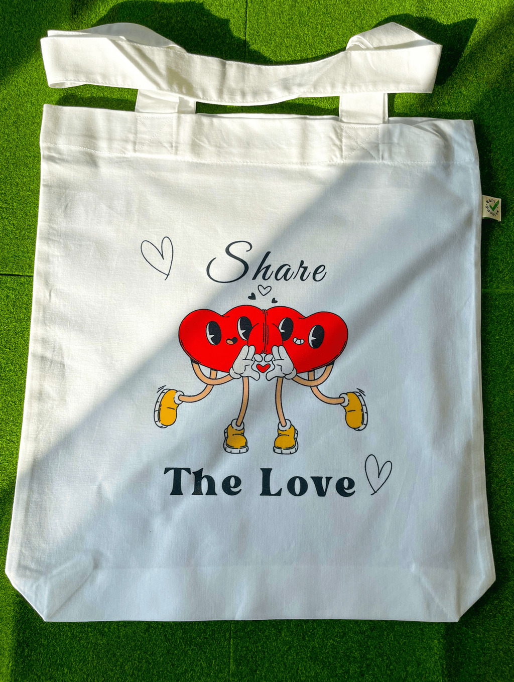Share Love Tote Bag