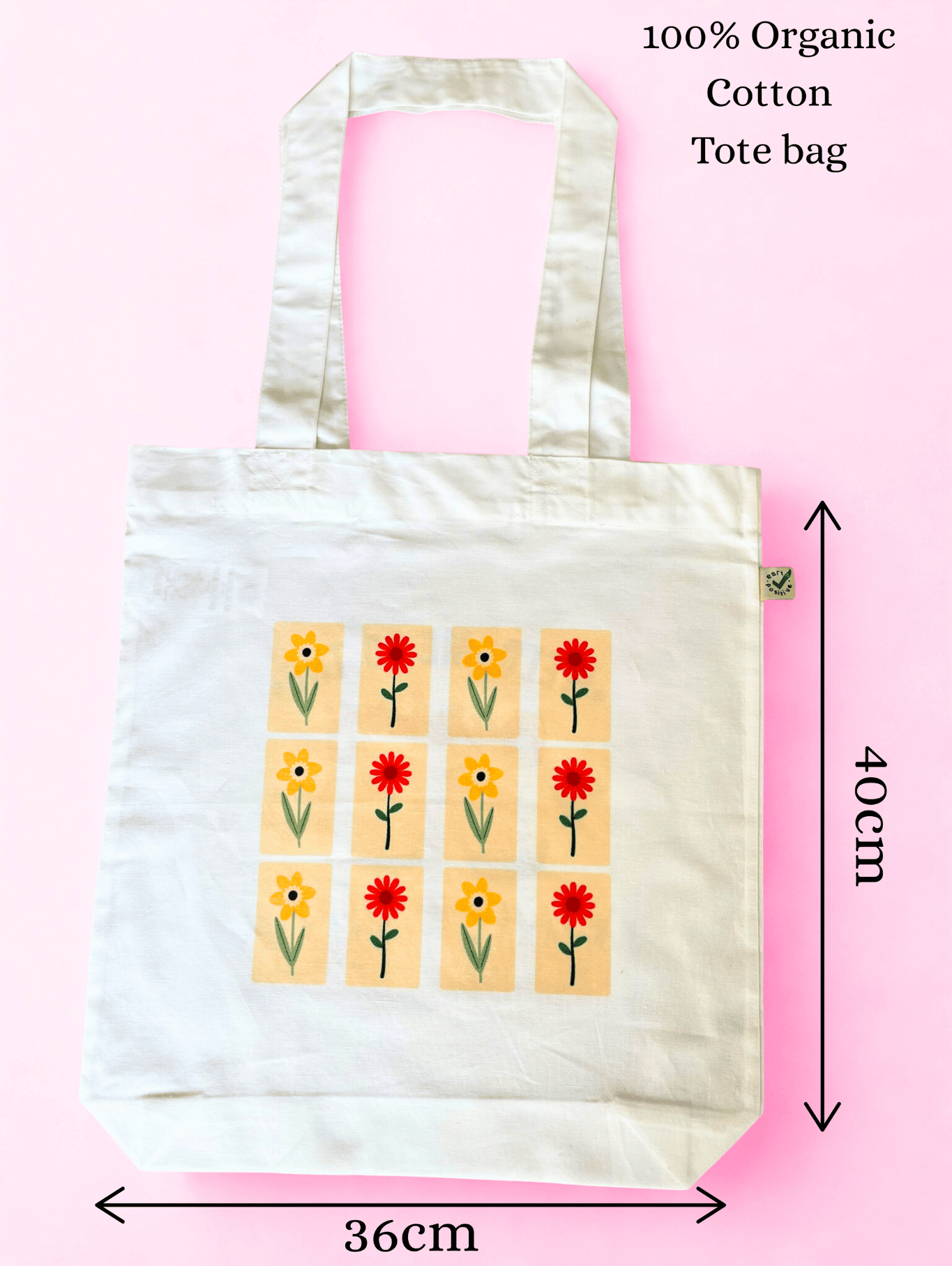 Blümchen Tote bag