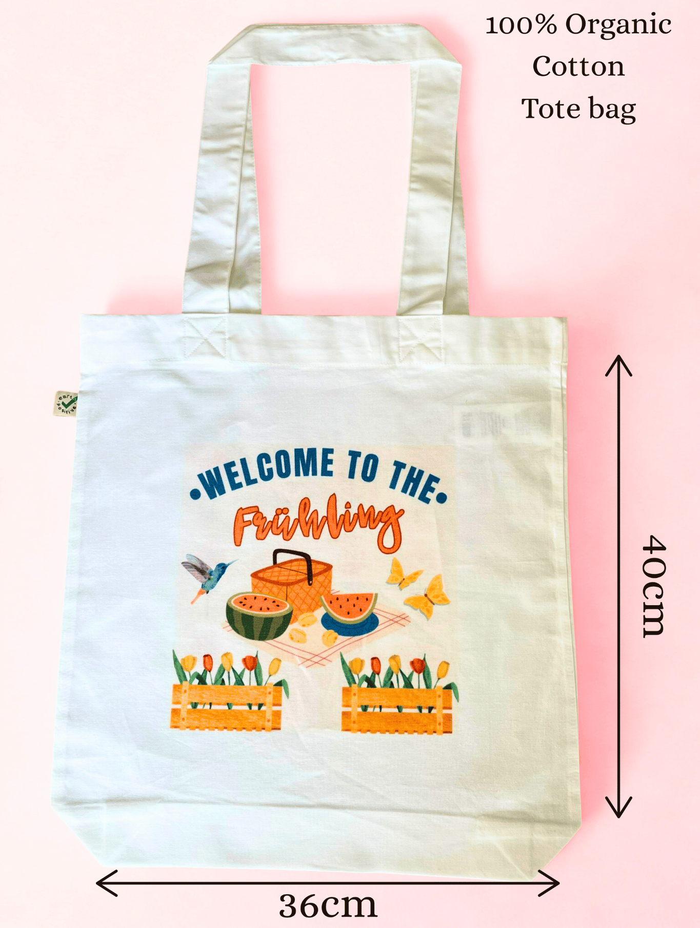 Hallo Frühling Tote Bag