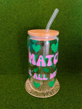 Matcha Lovers Glass Cup