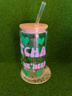 Matcha Lovers Glass Cup