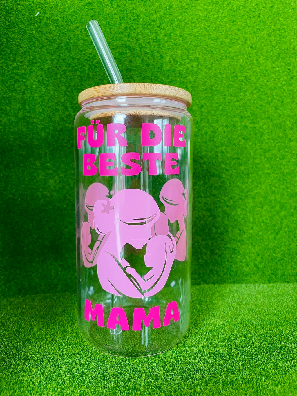 Beste Mama Glass Cup